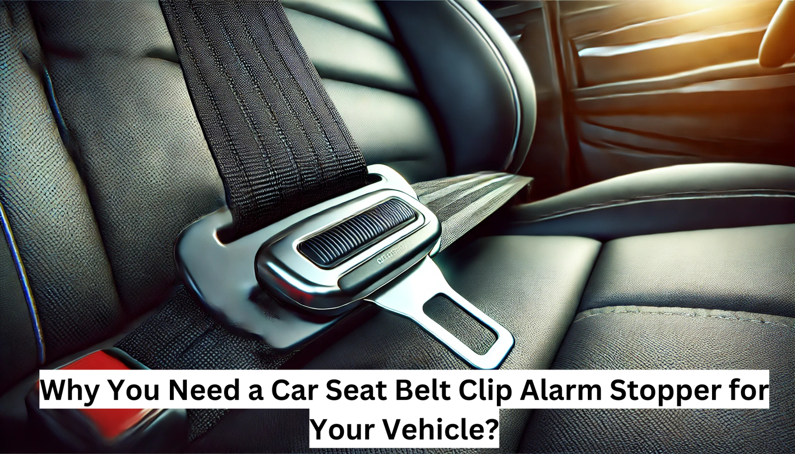 Why You Need a Car Seat Belt Clip Alarm Stopper for Your Vehicle in Dubai